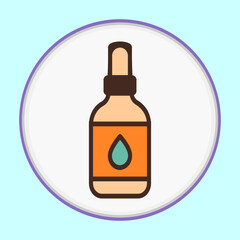 Medicine Bottle Vector Icon