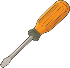 Screw Driver Illustration.eps