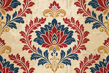 Distressed Vintage Damask Professional Photo Ideal for Marketing