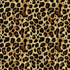 seamless pattern: spots on leopard skin, seamless background.