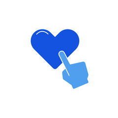 Obraz premium like icon outline editable stroke line drawing eps.