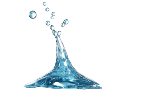 A water droplet splash