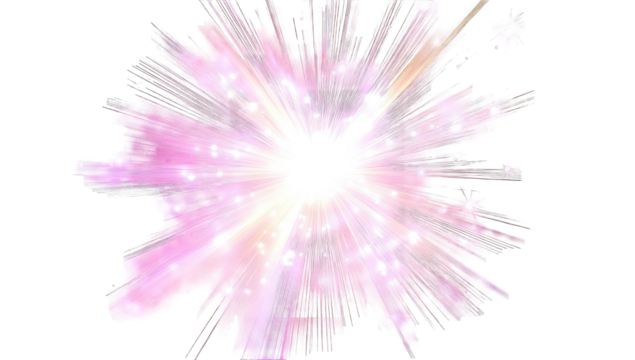 Abstract explosion of light