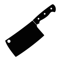knife on a white background