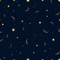 romantic backgrounds, fireworks illustration, starry night design, couple clipart, love background, wedding illustration, cute couple art, celebration background, romantic pattern, valentine's day gra © Feroza Bakht