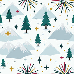 romantic backgrounds, fireworks illustration, starry night design, couple clipart, love background, wedding illustration, cute couple art, celebration background, romantic pattern, valentine's day gra © Feroza Bakht