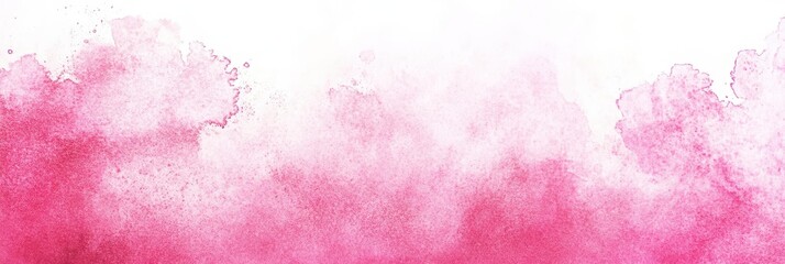 Obraz premium Elegant Graffiti Pink. Hand-Drawn Light Pink Watercolor Background with Text Space for Valentine's Day Concept