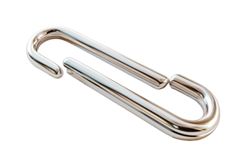 Polished metal clasp