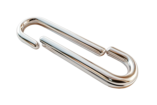 Polished metal clasp