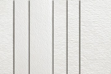 Vertical sections of textured white paper