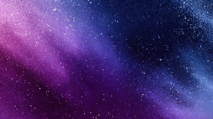 Colorful cosmic night sky