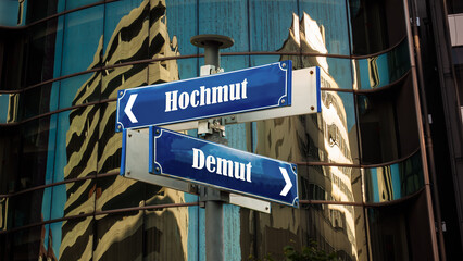 Signposts the direct way to Humility versus Haughtiness