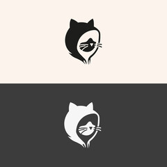 Cat Logo designs image JPG file adobe stock
