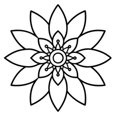 Floral Mandala Design