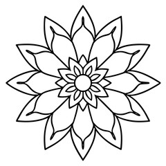Floral Mandala Design