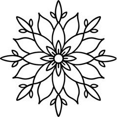 Floral Mandala Design