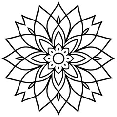 Floral Mandala Design