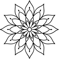 Floral Mandala Design