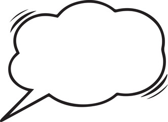  Hand Drawn Comic Speech Bubble – Vector Doodle Style Talk, Thought & Chat Balloons	