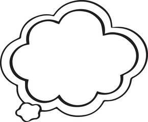  Hand Drawn Comic Speech Bubble – Vector Doodle Style Talk, Thought & Chat Balloons	