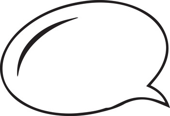  Hand Drawn Comic Speech Bubble – Vector Doodle Style Talk, Thought & Chat Balloons	