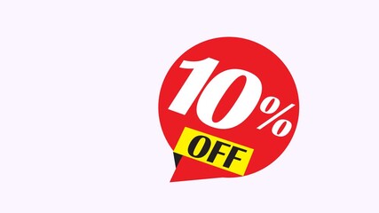 Ten percent off discount sticker perfect for retail promotions, sales campaigns, or online ads to attract customers with special deals.
- Powered by Adobe