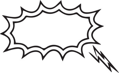  Hand Drawn Comic Speech Bubble – Vector Doodle Style Talk, Thought & Chat Balloons	