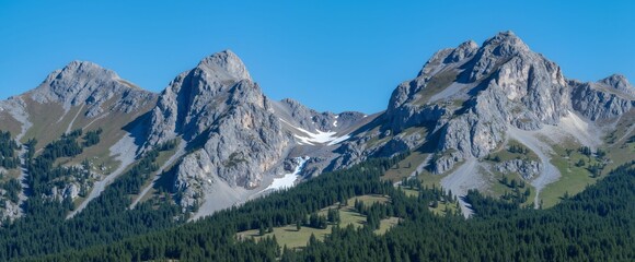 view from the top of the mountain