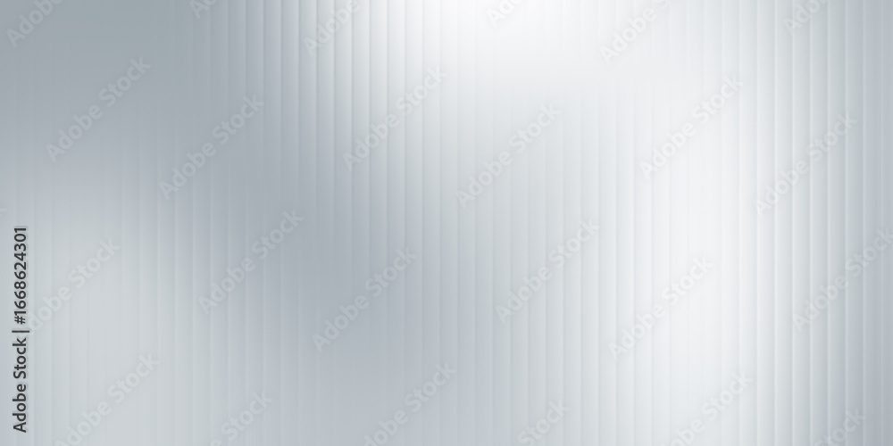 Wall mural a soft, blurred background with vertical ribbed texture and a gentle gradient from light gray to whi