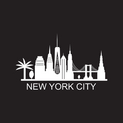 New city and town logo
