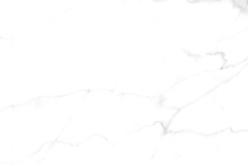 Obraz premium White marble texture background with natural gray veins for luxury design, product display and branding.