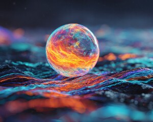 Celestial Orb of the Quantum Sea