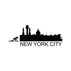 New city and town logo