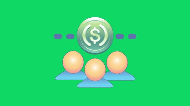 easter eggs on green background