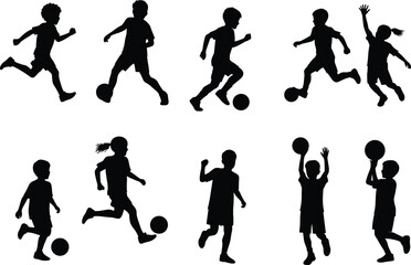 Silhouette of yoga poses for women, meditative practice, mindfulness, body balance, peaceful posture, vector illustration, black yoga design