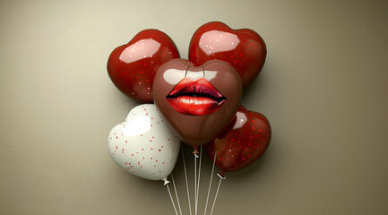 easter eggs in a nest