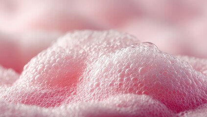 Fototapeta premium Close-up of pink suds
