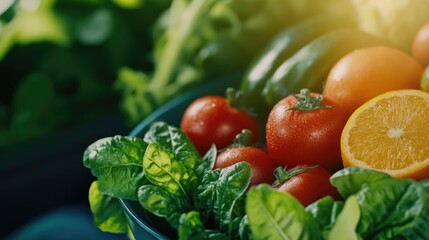 Fresh Vegetables and Fruits