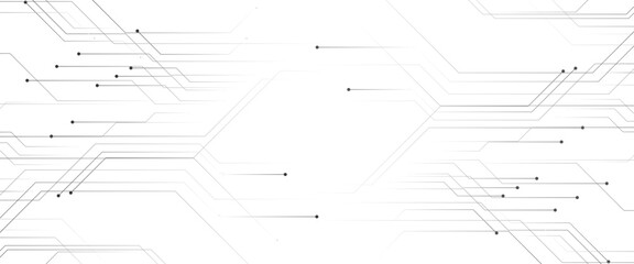 Vector abstract digital technology with line digital technological for web banner background