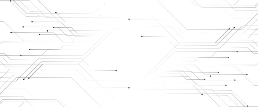 Vector abstract digital technology with line digital technological for web banner background