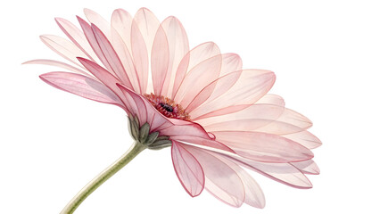 Obraz premium Soft pastel watercolor daisy artistic design high resolution picture