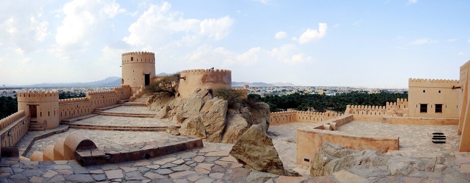 View of Nakhal Fort, Batina Region - Oman