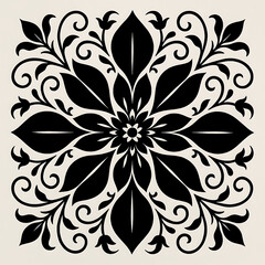 Silhouette Flower collection.