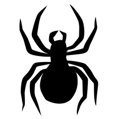 Halloween Spider Silhouette