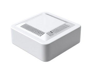 White square box with ventilation