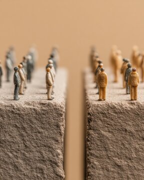 Modern Professional Intercultural Communication Barrier Authentic Corporate Content on Trade Division and Isolation for Business Marketing Campaigns