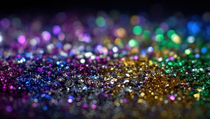 Abstract glitter texture