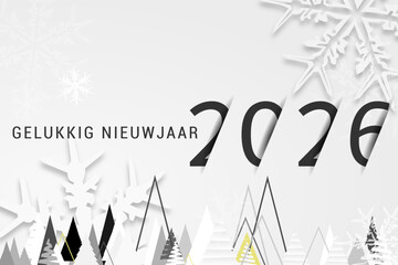 2026 - gelukkig nieuwjaar 2026