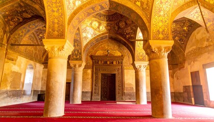 Obraz premium Ornate mosque interior (1)