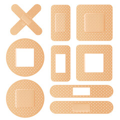Vector Aid Band Plaster Medical Set.